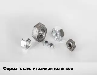 Гайка с шестигранной головкой